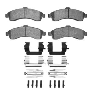 Saab 9-7X Brake Pads - Front - R1 Concepts - Euro Ceramic - `02-`05